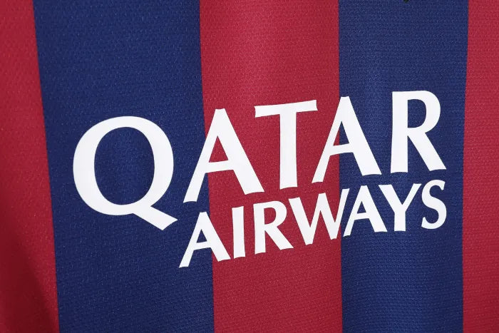 Barcelona Home Long Sleeve Retro Jersey 2014/15