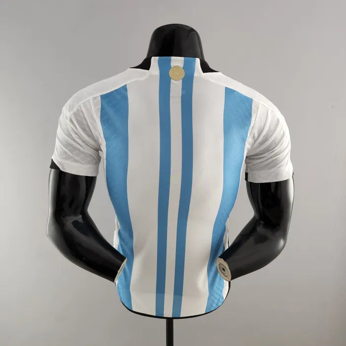 Argentina 2022 World Cup Home Player Version Man Jersey