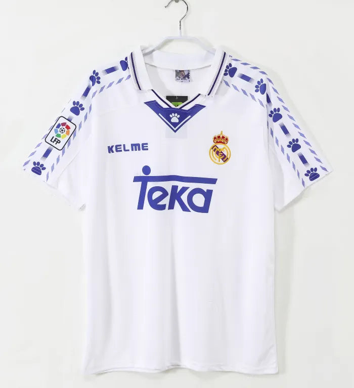 Real Madrid Home Retro Jersey 1996/97
