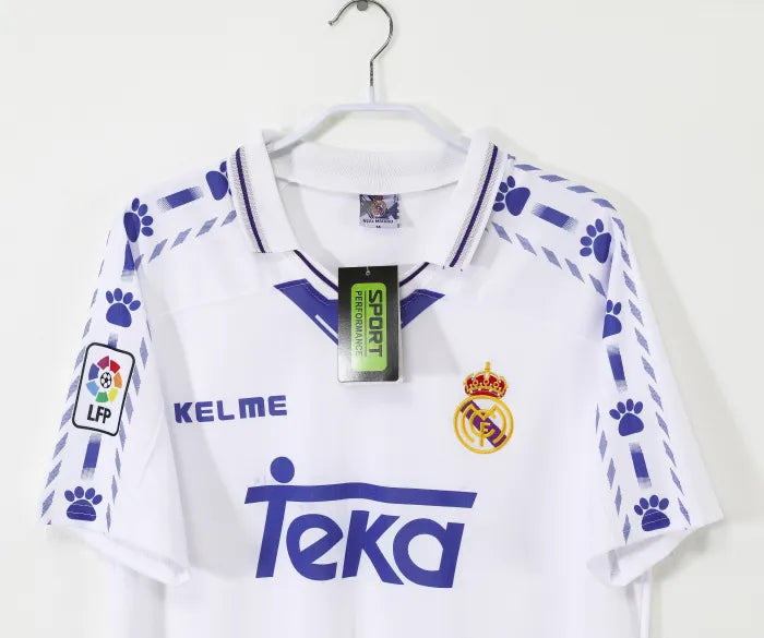 Real Madrid Home Retro Jersey 1996/97