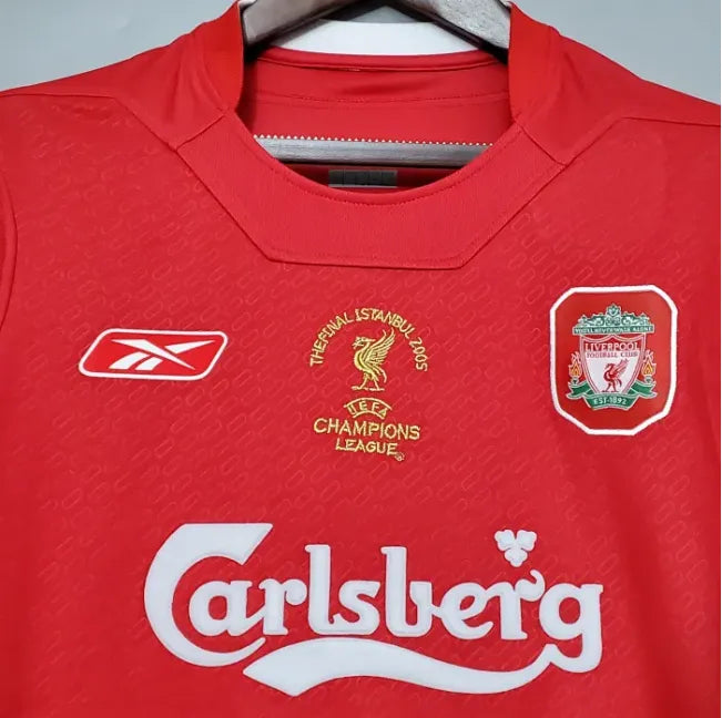Liverpool Home Retro Jersey 04/05