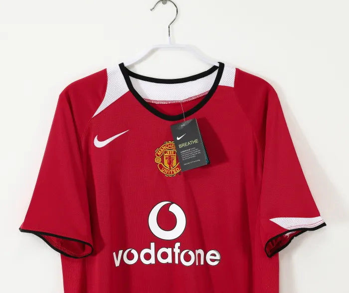 Manchester United Home Retro Jersey 04/06 Mens