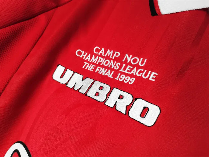 Manchester United Home Champions' League Final Retro Jersey 1999/00