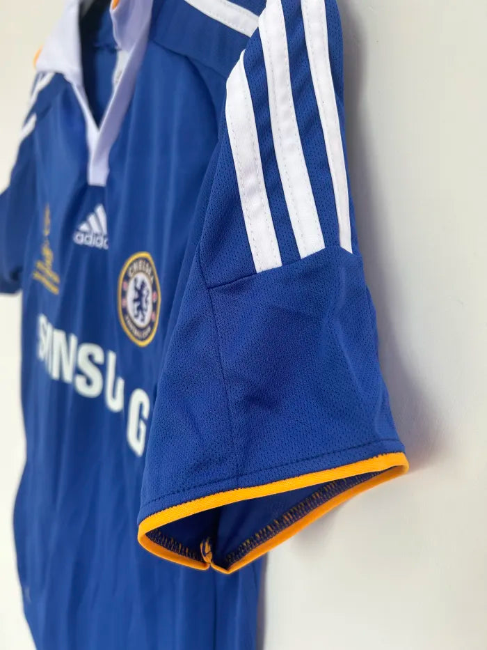 Chelsea Home Retro Jersey Champions League Final 2008