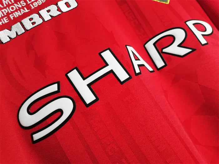 Manchester United Home Champions' League Final Retro Jersey 1999/00