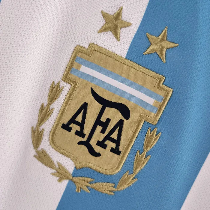 Argentina Home Man Jersey 2022 *2 Stars