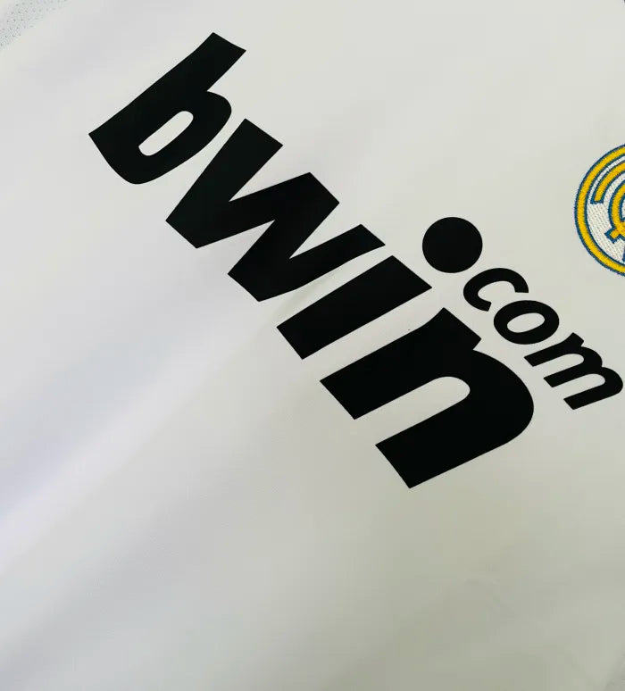 Real Madrid Home Retro Jersey 2007/08