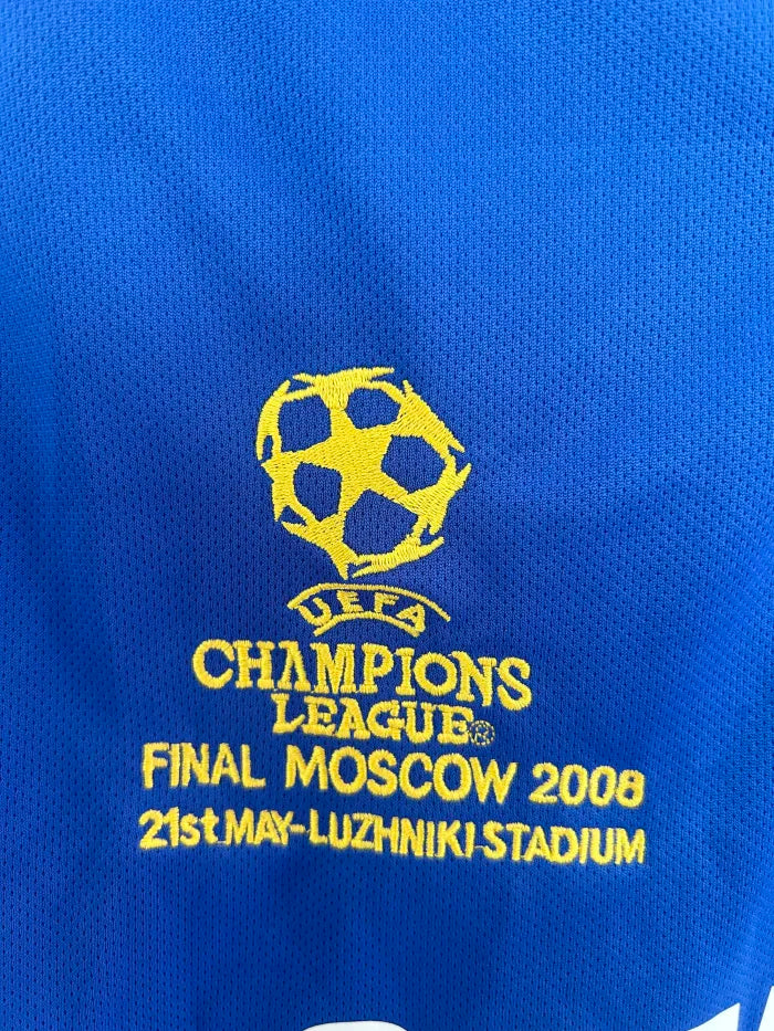 Chelsea Home Retro Jersey Champions League Final 2008