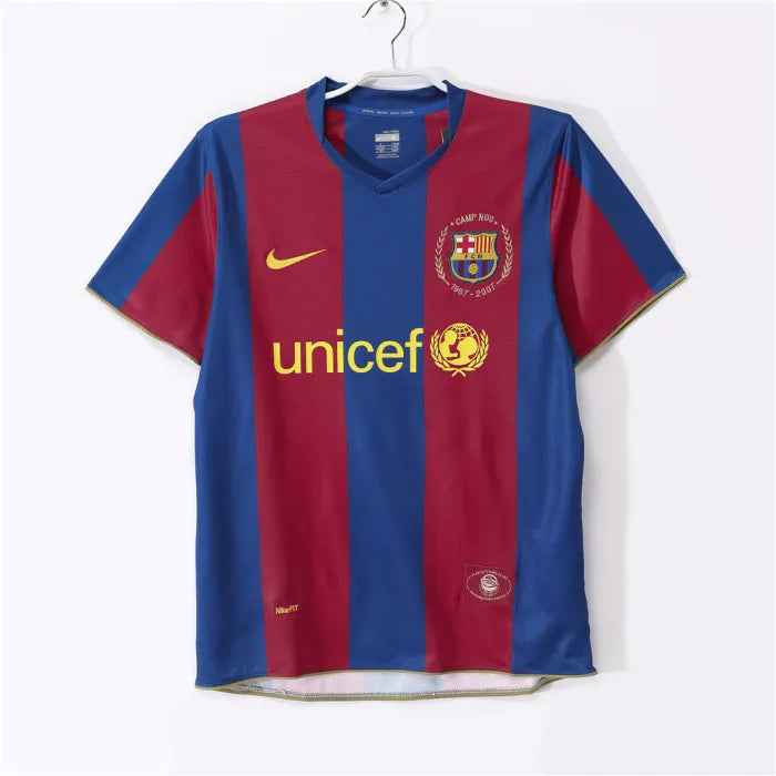 Barcelona Home Retro Jersey 07/08