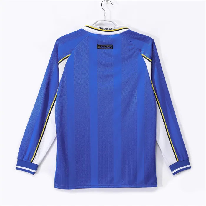 Chelsea Home Long Sleeve Retro Jersey 1997/99 Mens