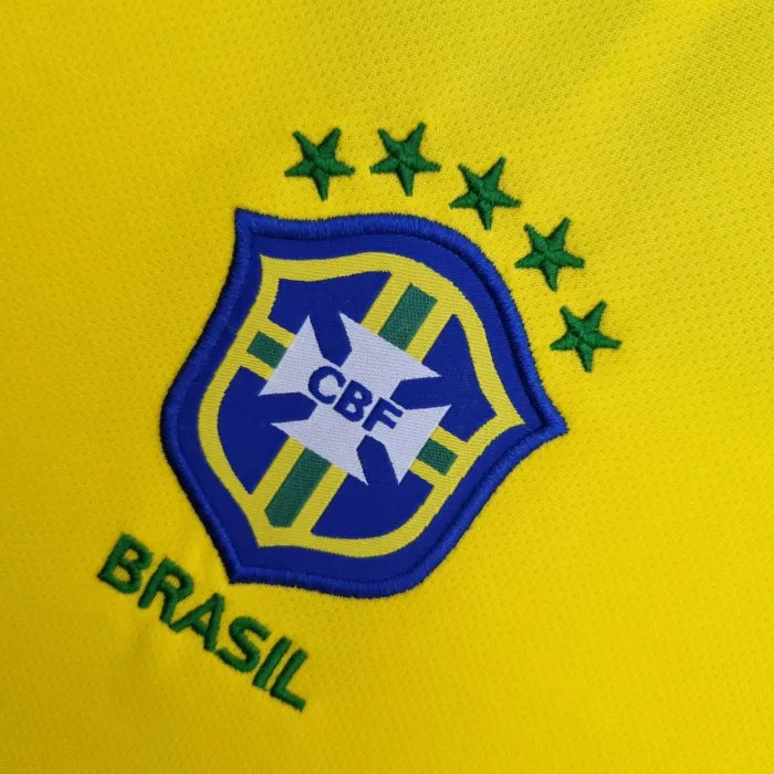 Brazil Home Retro Jersey 2004
