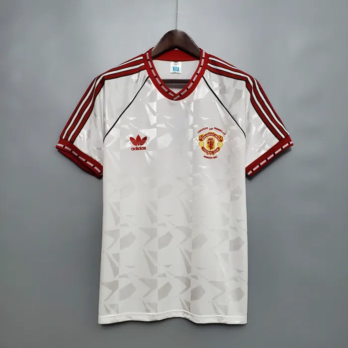 Manchester United Third European Cup Winners'Cup Final Retro Jersey 1990/91